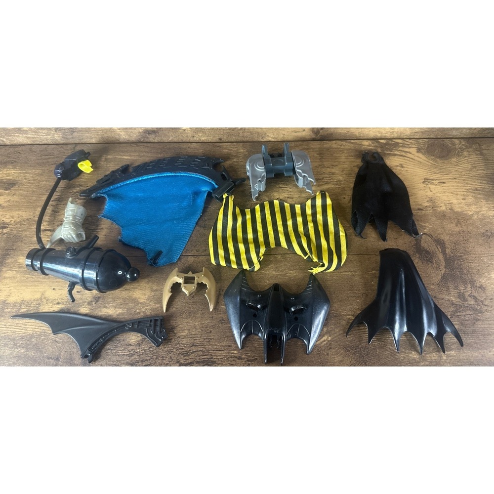 Vintage Batman Acessories Mixed Lot Bundle Parts Or Repair Fast Safe Shipping